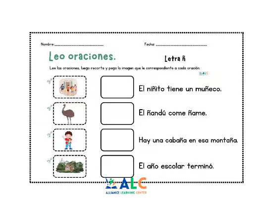 27 Hojas de Lecturas de Oraciones | 27 Spanish Reading Sentences