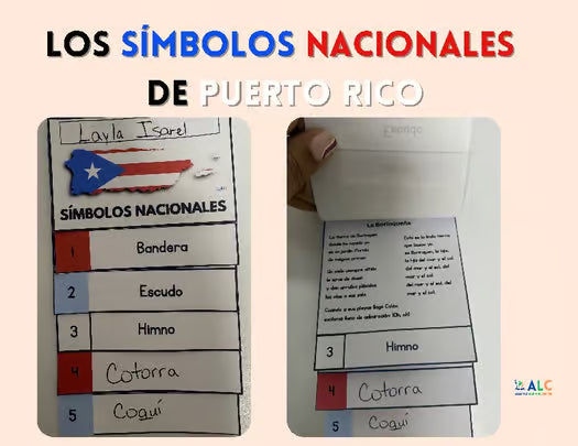 Símbolos Patrios de Puerto Rico – Flip Book